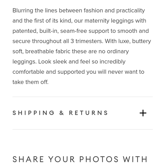 Blanqi Everyday Maternity Leggings - Picture 5 of 8